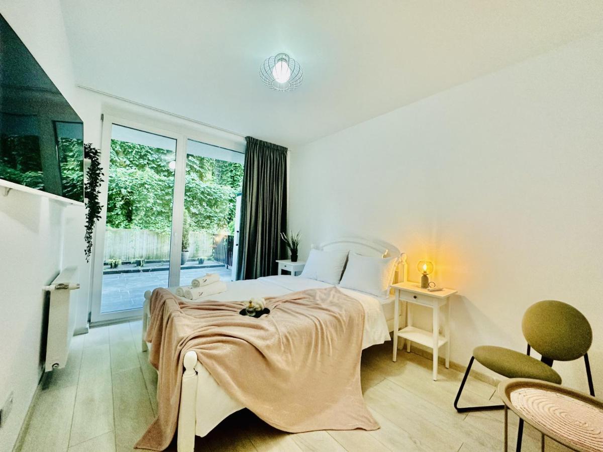 Palfi Apartment With Garden & Parking 클루지나포카 외부 사진